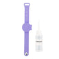 Outdooor Silicone Wristband Hand Sanitizer Disinfectant Bracelet