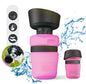 Pet Outdoor Foldable Bottle Dog Travel Water Bottle Dog Water Dispenser