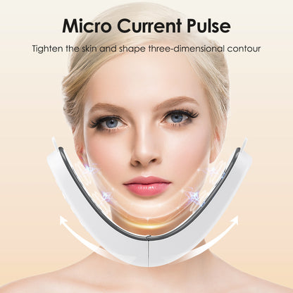 Micro-current Lifting And Tightening Skincare Instrument Facial Massager