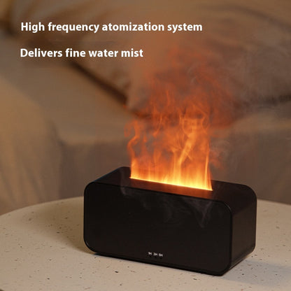 Timing Simulation Aroma Diffuser Usb Household Flame Humidifier  Aromatherapy Machine Spray Air Flame Humidifier Diffuser - GOMARRD