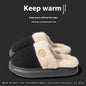 New Plush Slippers For Women Men Winter Warm Home Slipper Indoor Thick-soled Fleece Shoes - GOMARRD