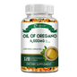 Oil of Oregano - for Digestion, Heart Health, Detoxification and Immune Support - 120 Capsules