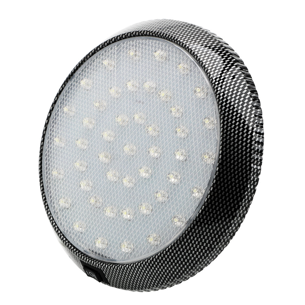 46LED 12V LED Car Interior Reading Light Automobiles Car Dome Roof Ceiling Interior Light White Round Style Bulb Reading Lamp