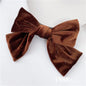 1PC Fashion Bow Hair Clip Black Velvet Hair Bows Hairpins For Women Elegant Barrette Girls Bowknot Headwear Hair Accessories Hot - GOMARRD