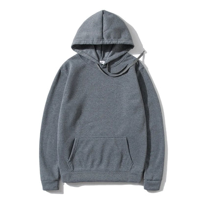 Men Woman Hoodies Sweatshirts Fashion Solid color Red Black Gray Pink Hooded Hip Hop fleece Hoody Mens Brand Hoodie Streetwear - GOMARRD