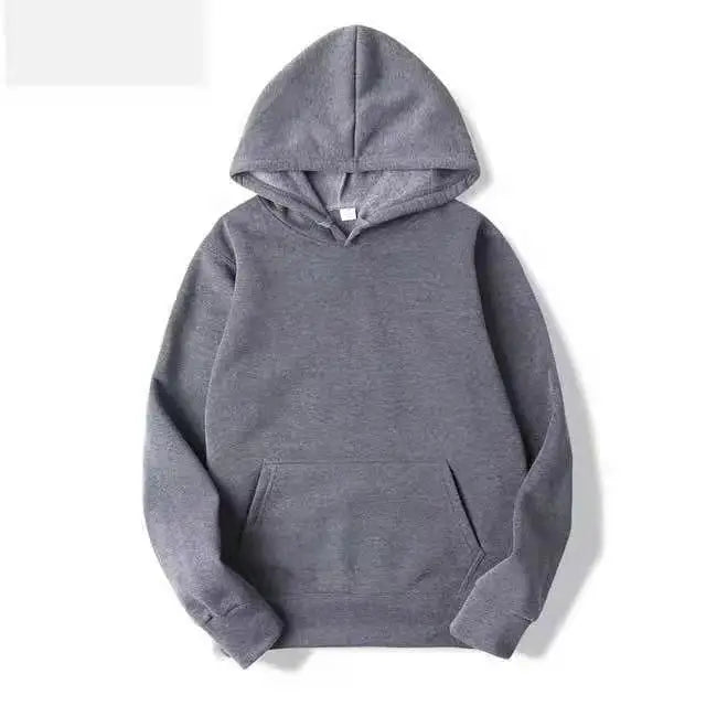 Men Woman Hoodies Sweatshirts Fashion Solid color Red Black Gray Pink Hooded Hip Hop fleece Hoody Mens Brand Hoodie Streetwear - GOMARRD