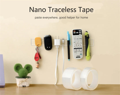 1/2/3/5M Nano Tape Double Sided Tape Transparent Reusable Waterproof Adhesive Tapes Cleanable Kitchen Bathroom Supplies Tapes