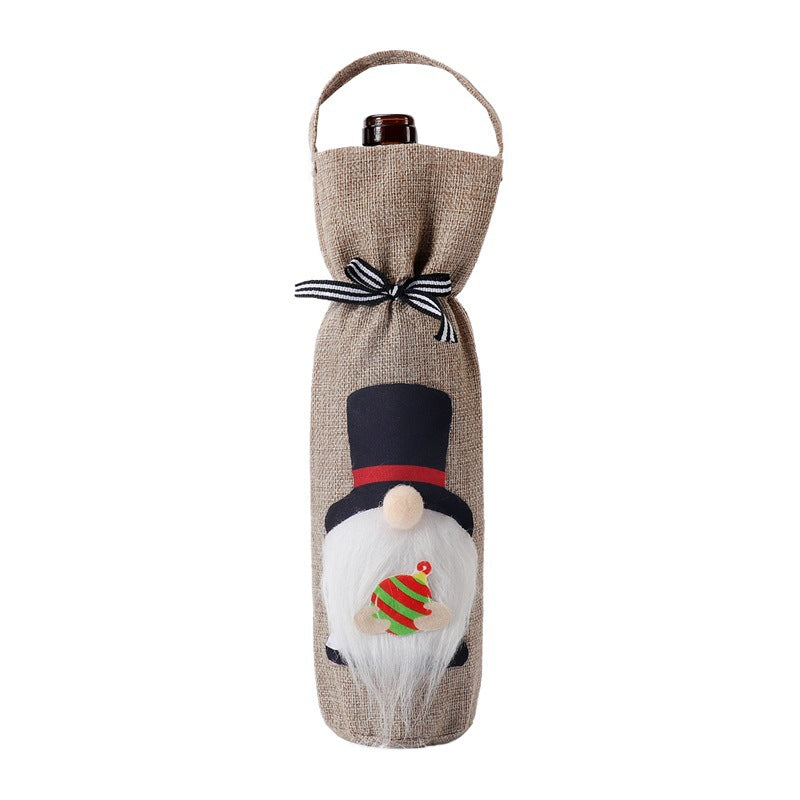 Christmas Decoration Supplies Bottle Cover