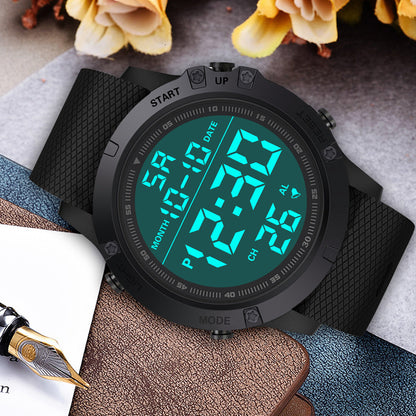 Men Sport Led Watches Fashion Digital Watch Clock Multi-Functional Rubber Man Fitnes Athlete Timekeeping Electronic Watch Reloj - GOMARRD