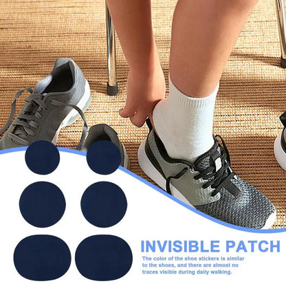 Stick on Patches for Shoes Repair Patches for Shoe Hole Prevention Inside Sneakers Liner Back Cushions for Cloth Leather Shoes