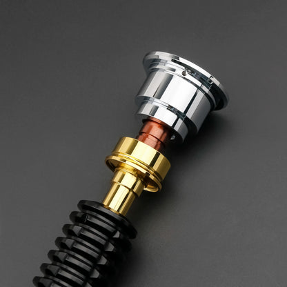 TXQSABER Lightsaber OBI WAN Skywalker EP4 Kenobi Laser Saber Metal Brass Hilt Jedi Master Replica Christmas Toy-No Blade