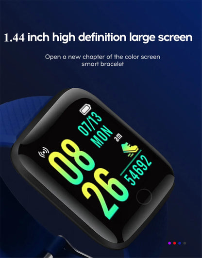 D13 Smart Watch Men Blood Pressure Waterproof Smartwatch Women Heart Rate Monitor Fitness Tracker Watch Sport For Android IOS