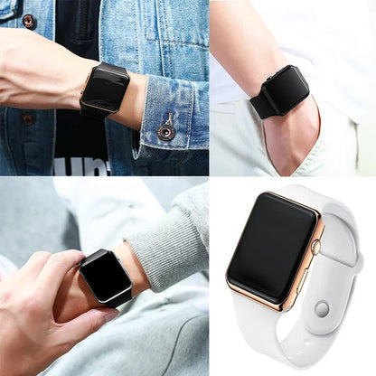 Digital Watches Men Women Electronic Square LED Sport Wristwatch Fashion Casual Simple Silicone Female Clock Reloj Para Mujer