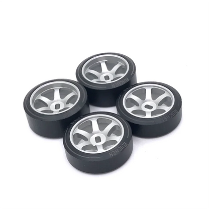 25mm Drift Wheels For WLtoys 1/28 k969 k979 k989 k999 P929 P939 284131 iw04m iw02 rm02 rm03 dgawd MINI-Q KYOSHO RC Car Parts