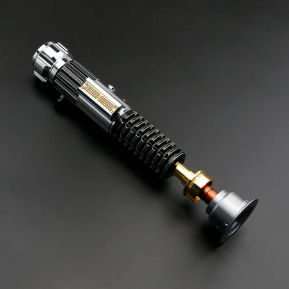 TXQSABER Lightsaber OBI WAN Skywalker EP4 Kenobi Laser Saber Metal Brass Hilt Jedi Master Replica Christmas Toy-No Blade - GOMARRD