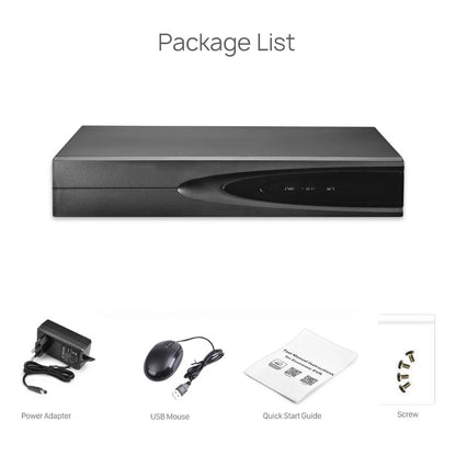 4K 8MP Network Video Recorder 32CH/16CH/9CH CCTV NVR DVR XMeye ONVIF Face Detection Cloud P2P Home Surveillance Recorder System