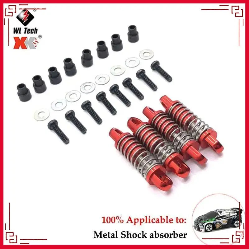 Wltoys K989 284161 284010  284131 K969 1/28 Rc Car Metal PO Parts Six-Piece Set  Car Accessories  Rc Cars for Adults