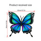 3d Stereo 40cm Large Size Butterfly Wall Sticker Living Room Bedroom Study Restaurant Decorative Art  Aeshtetic Wall Sticker