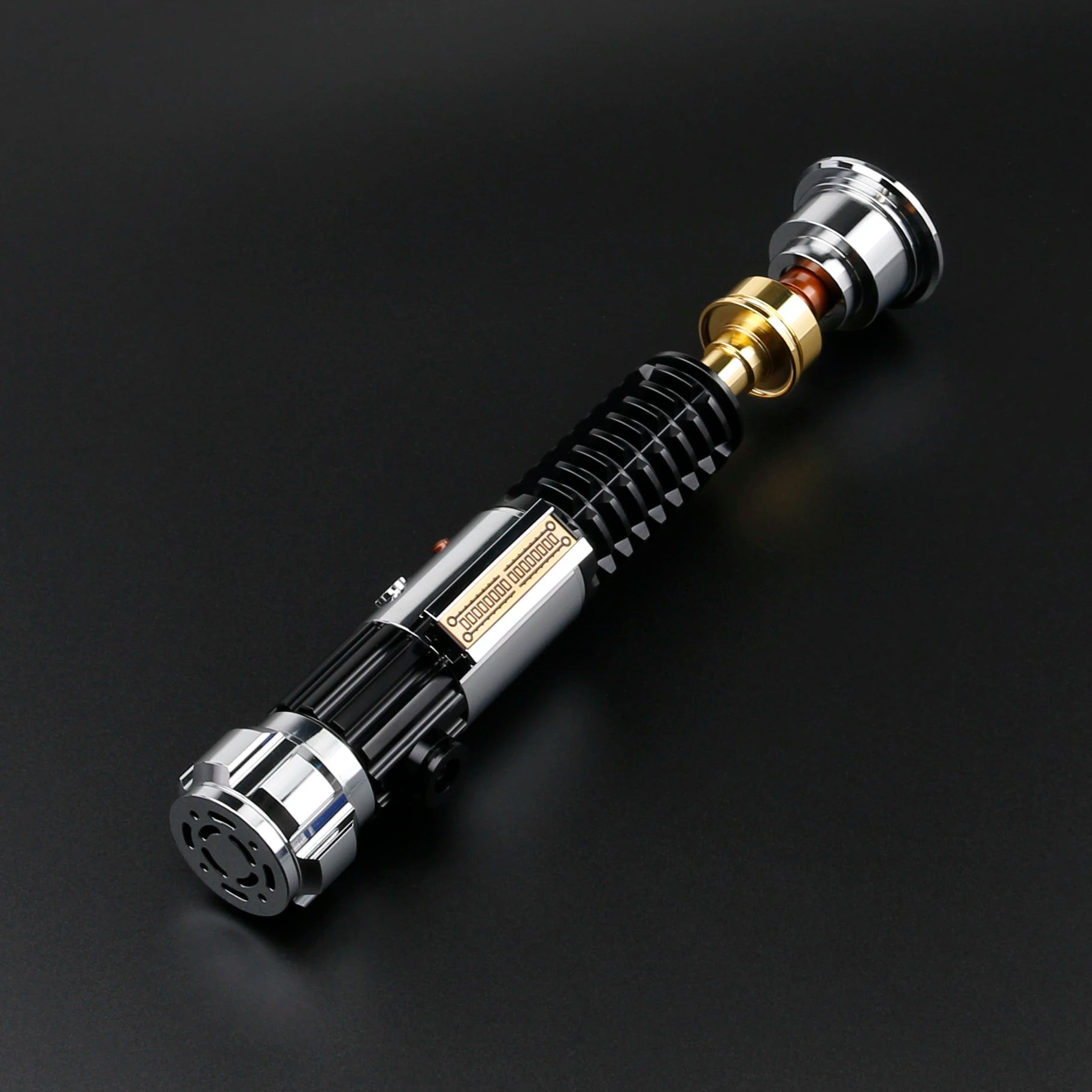 TXQSABER Lightsaber OBI WAN Skywalker EP4 Kenobi Laser Saber Metal Brass Hilt Jedi Master Replica Christmas Toy-No Blade - GOMARRD