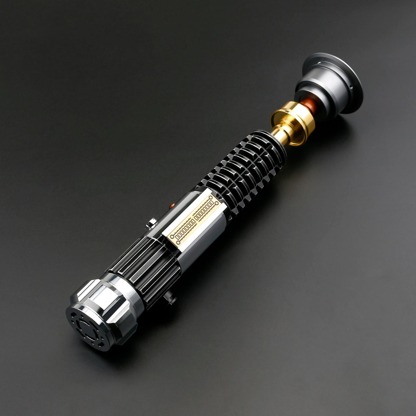 TXQSABER Lightsaber OBI WAN Skywalker EP4 Kenobi Laser Saber Metal Brass Hilt Jedi Master Replica Christmas Toy-No Blade - GOMARRD