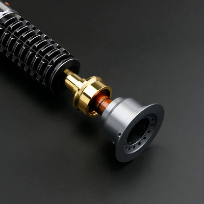 TXQSABER Lightsaber OBI WAN Skywalker EP4 Kenobi Laser Saber Metal Brass Hilt Jedi Master Replica Christmas Toy-No Blade