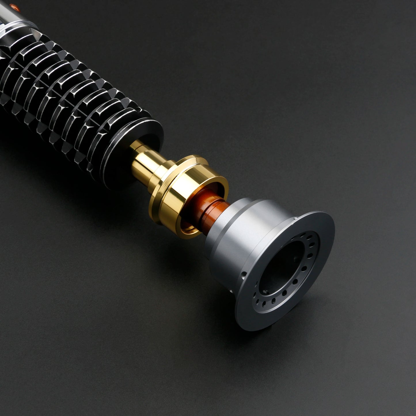 TXQSABER Lightsaber OBI WAN Skywalker EP4 Kenobi Laser Saber Metal Brass Hilt Jedi Master Replica Christmas Toy-No Blade - GOMARRD