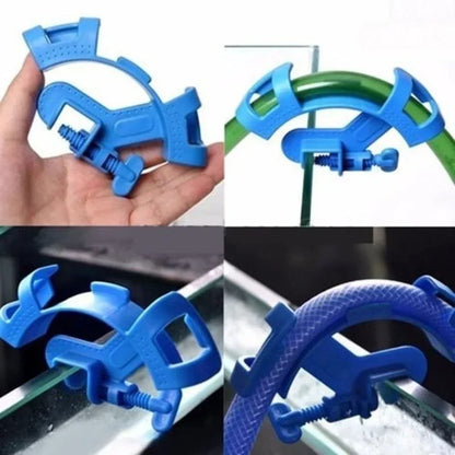 Fish Tank Water Change Fixing Frame Aquarium Water Pipe Link Fixing Frame Water Pipe Hose Bracket Suction Pipe Fixing Clip