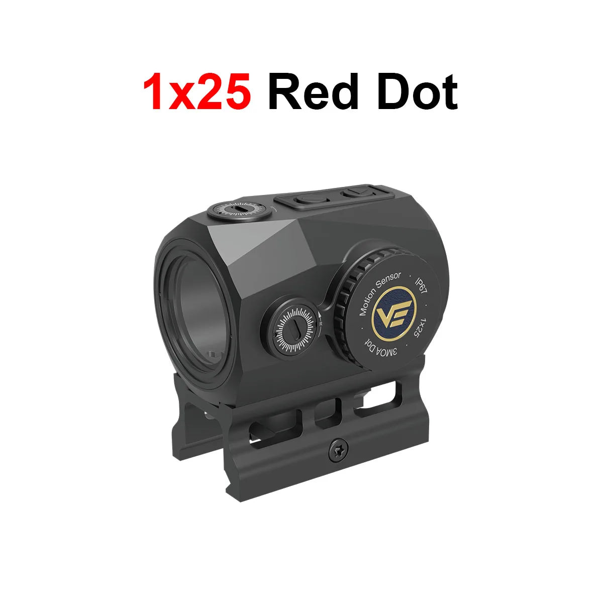 Vector Optics Scrapper 1x20 Ultra Compact Red Dot Sight 3MOA Dot With Motion Sensor IP67 Waterproof For AR Style Rifle