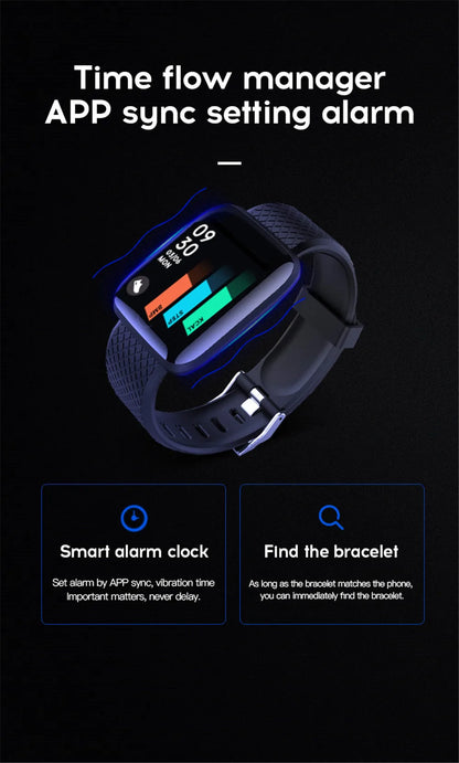 D13 Smart Watch Men Blood Pressure Waterproof Smartwatch Women Heart Rate Monitor Fitness Tracker Watch Sport For Android IOS