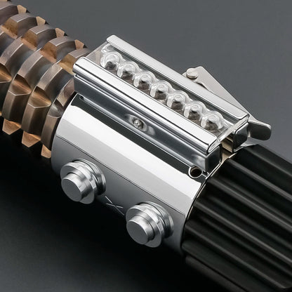 TXQSABER Lightsaber OBI WAN Skywalker EP4 Kenobi Laser Saber Metal Brass Hilt Jedi Master Replica Christmas Toy-No Blade