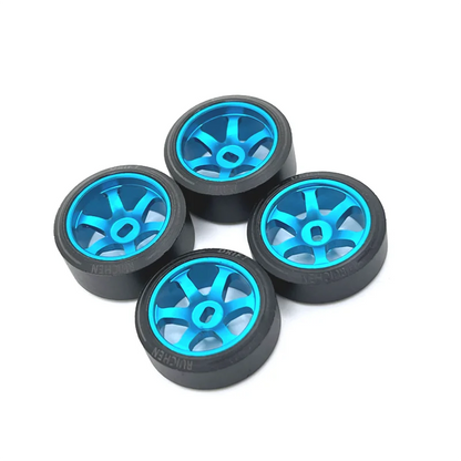 25mm Drift Wheels For WLtoys 1/28 k969 k979 k989 k999 P929 P939 284131 iw04m iw02 rm02 rm03 dgawd MINI-Q KYOSHO RC Car Parts