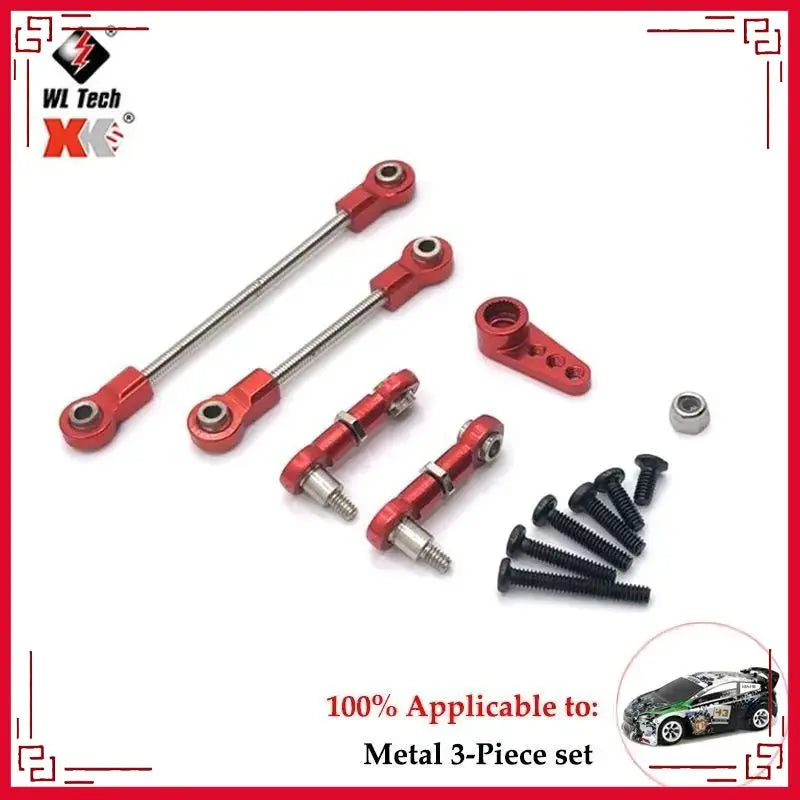 Wltoys K989 284161 284010  284131 K969 1/28 Rc Car Metal PO Parts Six-Piece Set  Car Accessories  Rc Cars for Adults