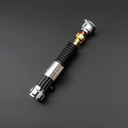 TXQSABER Lightsaber OBI WAN Skywalker EP4 Kenobi Laser Saber Metal Brass Hilt Jedi Master Replica Christmas Toy-No Blade - GOMARRD