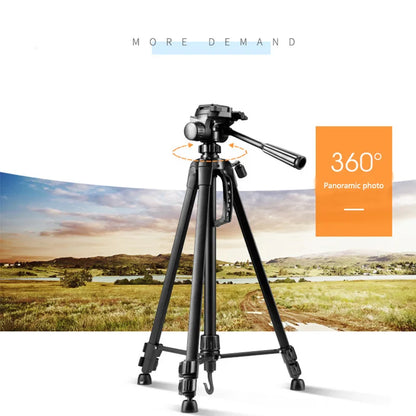 Aluminum alloy camera tripod tripod for mobile phones, tablets, live streaming, expandable and convenient stand with Bluetooth