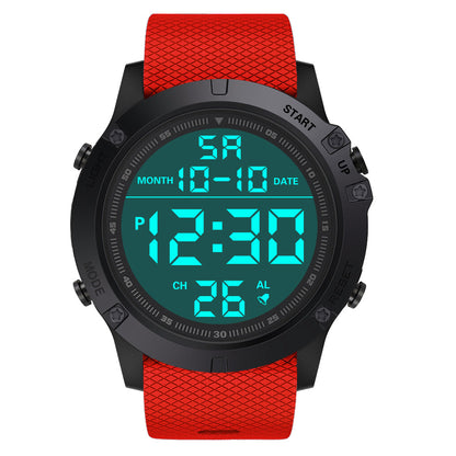 Men Sport Led Watches Fashion Digital Watch Clock Multi-Functional Rubber Man Fitnes Athlete Timekeeping Electronic Watch Reloj - GOMARRD