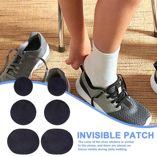 Stick on Patches for Shoes Repair Patches for Shoe Hole Prevention Inside Sneakers Liner Back Cushions for Cloth Leather Shoes - GOMARRD