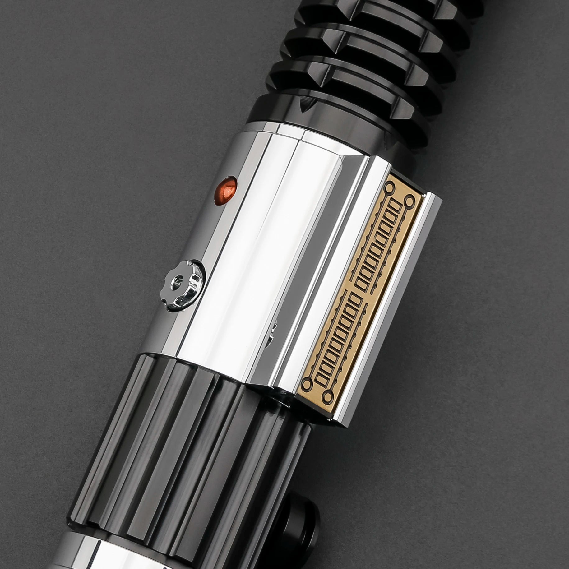 TXQSABER Lightsaber OBI WAN Skywalker EP4 Kenobi Laser Saber Metal Brass Hilt Jedi Master Replica Christmas Toy-No Blade - GOMARRD