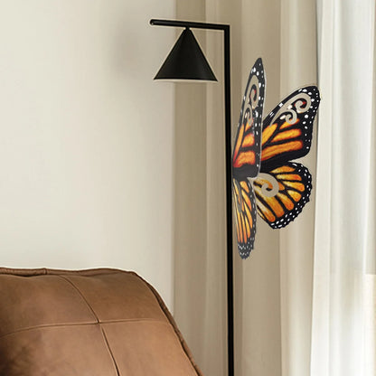 3d Stereo 40cm Large Size Butterfly Wall Sticker Living Room Bedroom Study Restaurant Decorative Art  Aeshtetic Wall Sticker