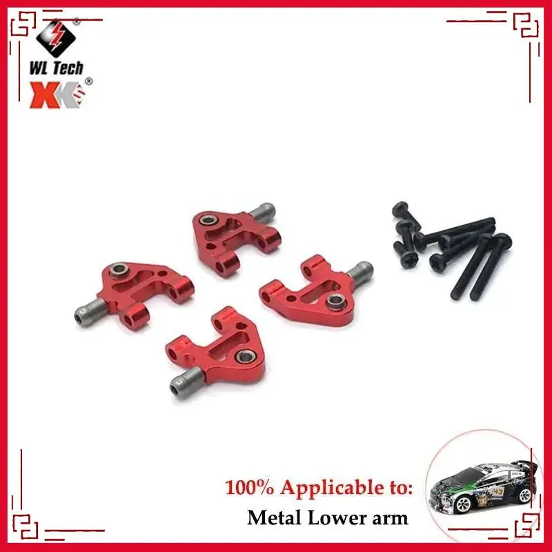 Wltoys K989 284161 284010  284131 K969 1/28 Rc Car Metal PO Parts Six-Piece Set  Car Accessories  Rc Cars for Adults