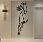 Horses Acrylic Wall Stickers Room Decoration Restaurant Background Art Living Room Bathroom Room Decor Mirror Wall Sticker