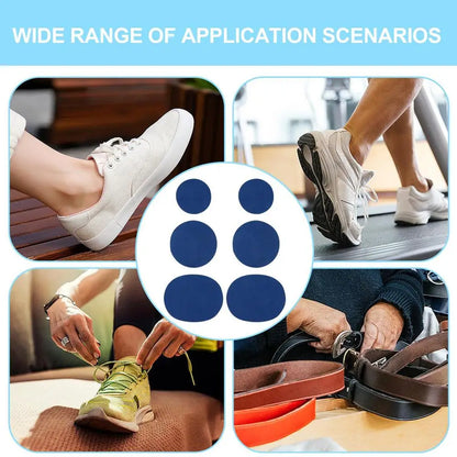 Stick on Patches for Shoes Repair Patches for Shoe Hole Prevention Inside Sneakers Liner Back Cushions for Cloth Leather Shoes - GOMARRD