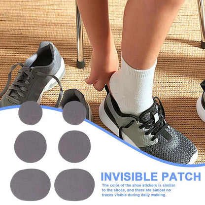 Stick on Patches for Shoes Repair Patches for Shoe Hole Prevention Inside Sneakers Liner Back Cushions for Cloth Leather Shoes - GOMARRD