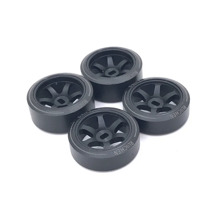 Inner Diameter 20mm Two Wide Two Narrow Drift Tires For WLtoys KYOSHO Mosquito Car 1/28 RC Car Parts