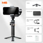 Hohem-iSteady M6 Kit Gimbal for Smartphone, 3-Axis Gimbal, AI Tracker, Fill Light, for iPhone 16 Pro Max and Android Stabilizer