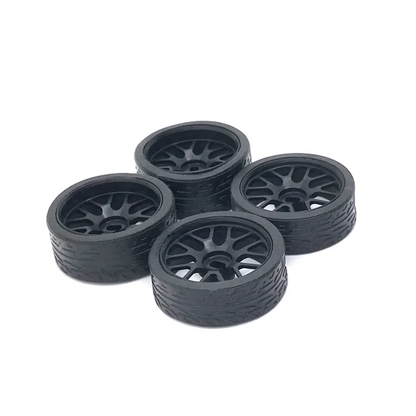 Metal Upgrade 26.5mm Racing Tire WLtoys 1/28 284121 K969 K979 K989 K999 P929 P939 MINI-Q MINI-Z RC01 KYOSHO RC Car Parts