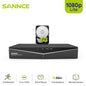 SANNCE 8 Channel 1080P 5-in-1 Security DVR 1080P Hybrid CCTV Video Recorder 8CH for Home Surveillance System with 2T HDD