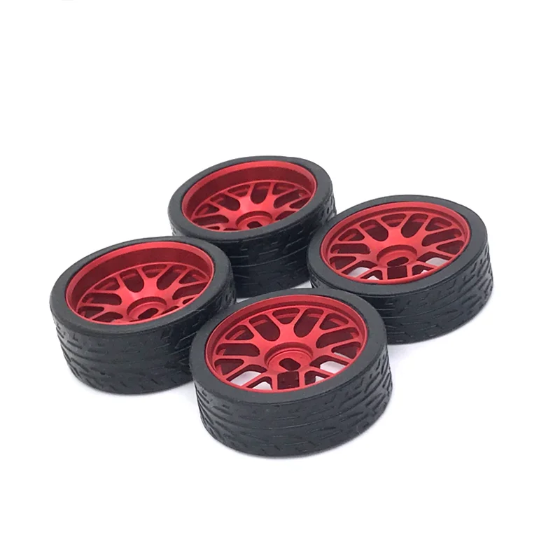 Metal Upgrade 26.5mm Racing Tire WLtoys 1/28 284121 K969 K979 K989 K999 P929 P939 MINI-Q MINI-Z RC01 KYOSHO RC Car Parts