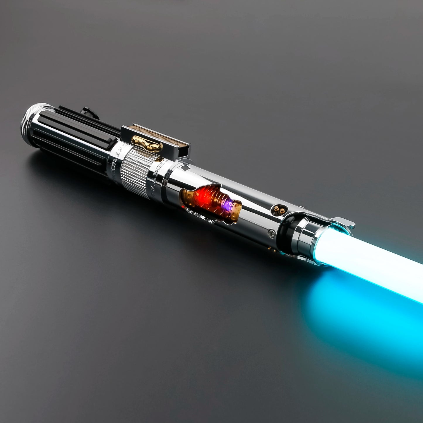 TXQSABER Anakin Lightsaber SNV4 Pixel Soundboard Smooth Swing Metal Crystal Handle With LED Strip Blade Skywalker Replica Toys - GOMARRD