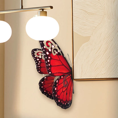 3d Stereo 40cm Large Size Butterfly Wall Sticker Living Room Bedroom Study Restaurant Decorative Art  Aeshtetic Wall Sticker