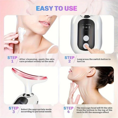 Source factory home beauty neck instrument import instrument neck wrinkle instrument photon skin face import massage instrument